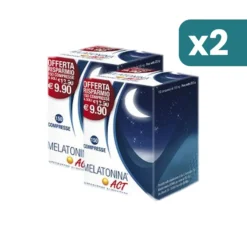 Melatonina Act 1mg 2 confezioni da 150 Compresse