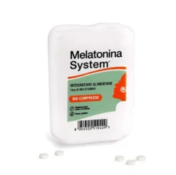 Melatonina System 1mg Integratore Relax 300 Compresse