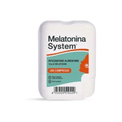Melatonina System 1mg Integratore Relax 300 Compresse