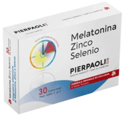 Melatonina Zinco Selenio Integratore 30 Compresse