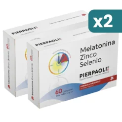 Melatonina Zinco Selenio Pierpaoli sonno e difese immunitarie 2x60 cpr