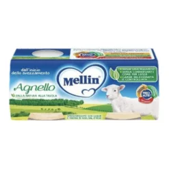 Mellin Agnello Omogeneizzato 2x120g