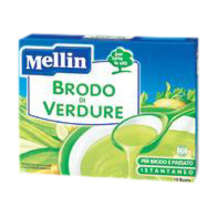 Mellin Brodo Di Verdure 8g 10 Bustine