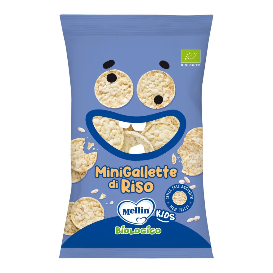 Mellin Kids Biologico Mini Gallette Di Riso 30g