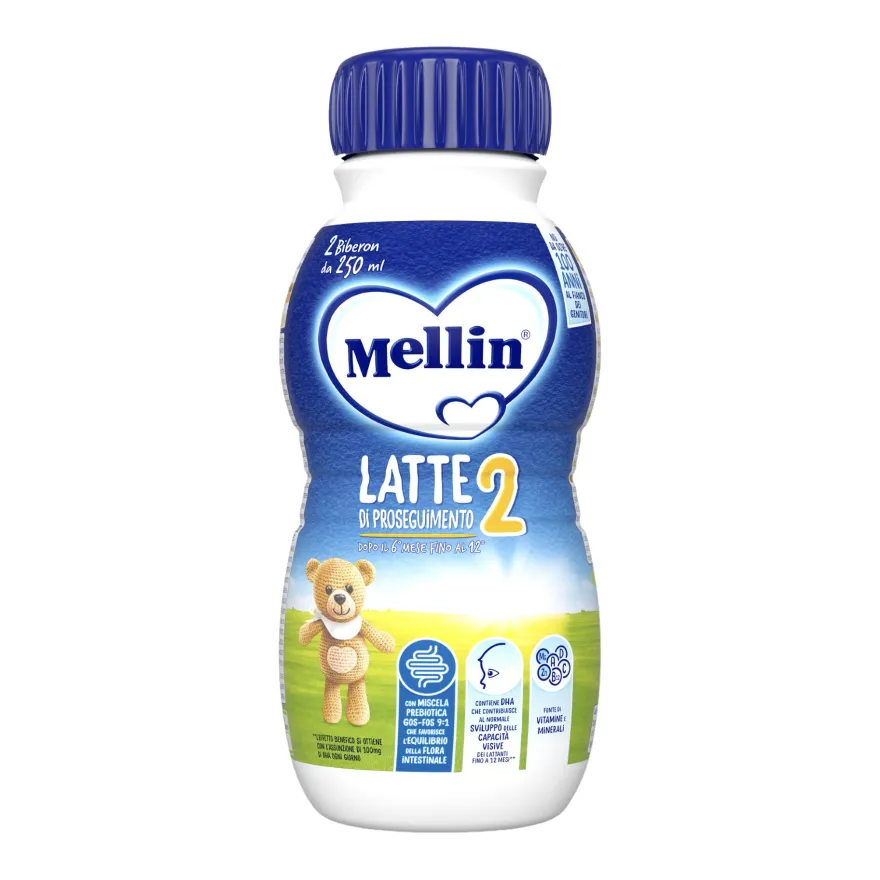 Mellin 2 Latte Di Proseguimento 500ml