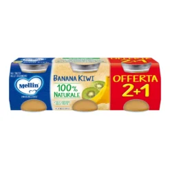 Mellin Omogeneizzato Banana E Kiwi 3x100g