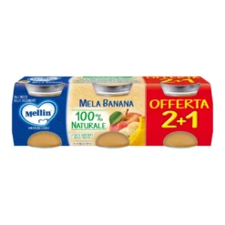 Mellin Omogeneizzato Mela E Banana 3x100g