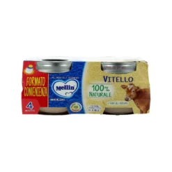 Mellin Omogeneizzato Vitello 4 Pezzi X 80g