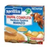 Mellin Pappa Completa Manzo 250g 2 Pezzi