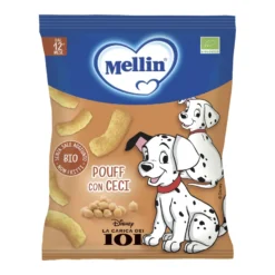 Mellin Snack Bio Pouff Di Ceci 20g