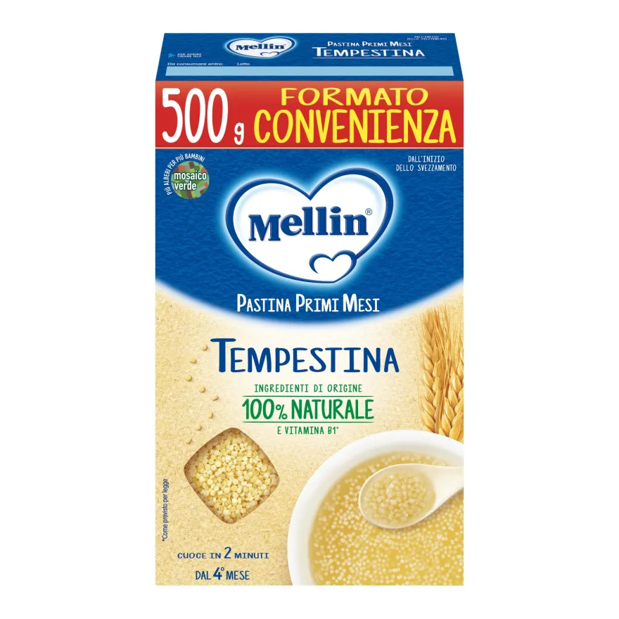 Mellin Tempestina Pastina Bambini 500g