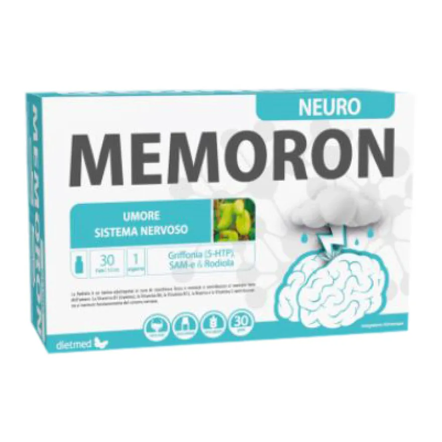Memoron Neuro Integratore Alimentare Per Memoria E Benessere Mentale 30 Fiale Da 15ml