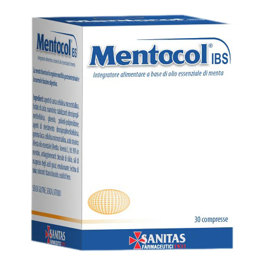Mentocol Ibs Integratore Gastrointestinale 30 Compresse