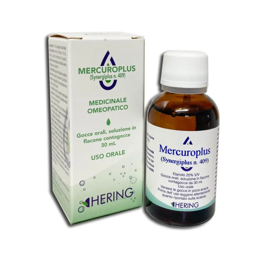 Mercuroplus Gocce Medicinale Omeopatico 30ml