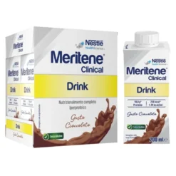 Meritene Clinical Drink Integratore Nutrizionale Iperproteico Gusto Cioccolato 4x200ml