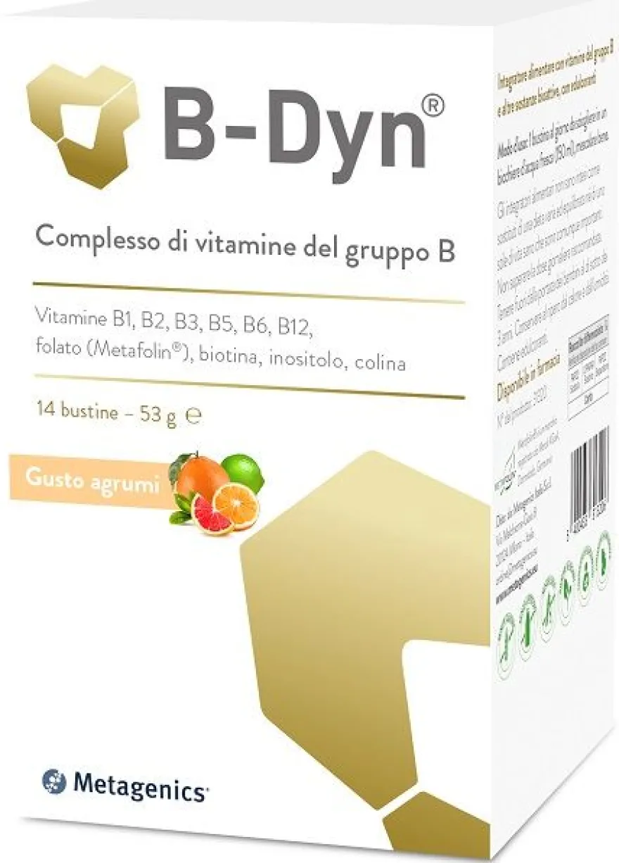Metagenics B-dyn Integratore Vitamina B 42 Bustine