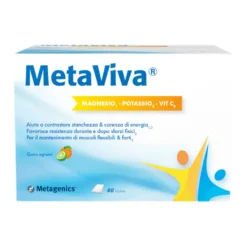 Metagenics Metaviva Integratore Magnesio Potassio Vitamina C 40 Bustine