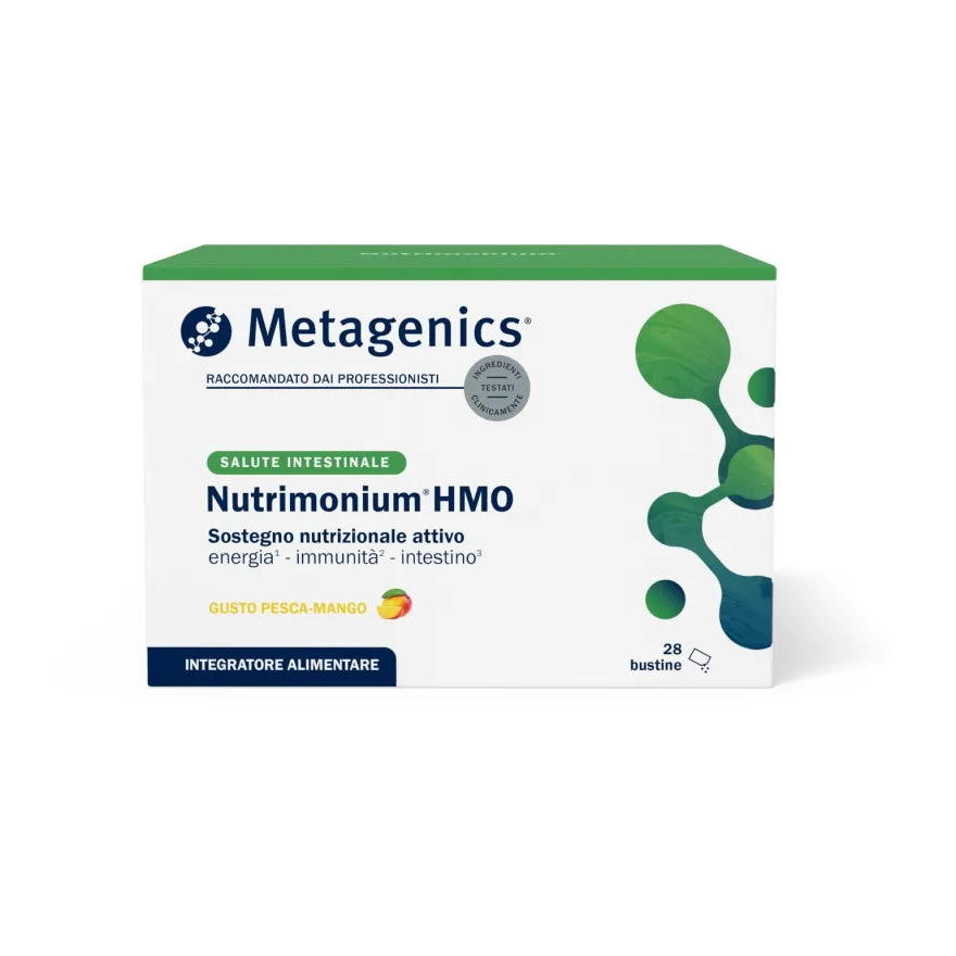 Metagenics Nutrimonium Hmo Integratore Per Difese Immunitarie E Microbiota Intestinale 2 confezioni da 28 Bustine