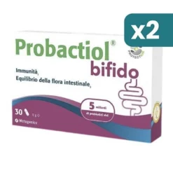 Metagenics Probactiol Bifido Flora Intestinale 2 confezioni da 30 Capsule