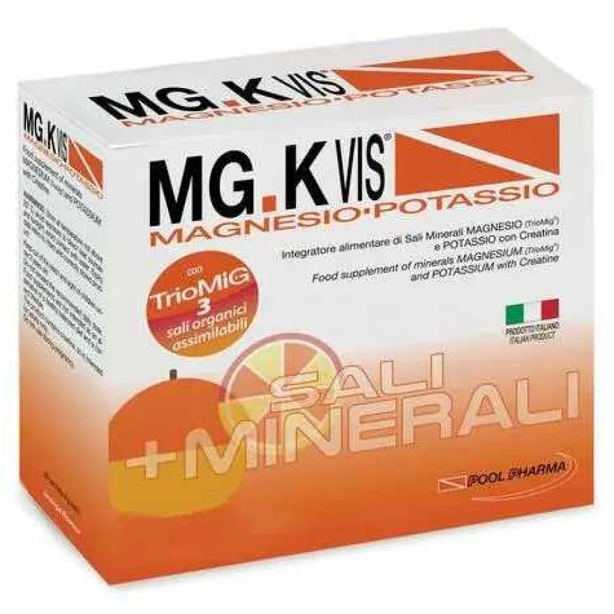 Mgk Vis Magnesio Potassio Orange 45 Bustine
