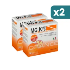 Mgk Vis Orange Integratore Magnesio E Potassio 2 confezioni da 30 Bustine