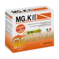 Mgk Vis Orange Zero Zuccheri Integratore Di Magnesio E Potassio 30 Bustine