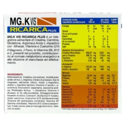 Mgk Vis Ricarica Plus Integratore Energetico 14 Bustine