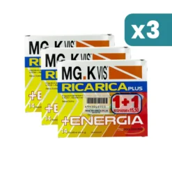 Mgk Vis Ricarica Plus Integratore 3 confezioni da 28 Bustine