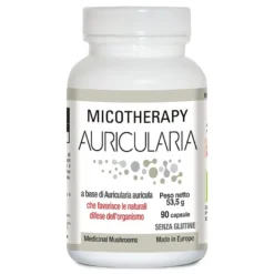 Micotherapy Auricularia Integratore Difese Immunitarie 90 Capsule