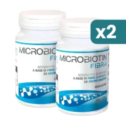 Microbiotin Fibra integratore digestione e intestino bipacco 2x100g