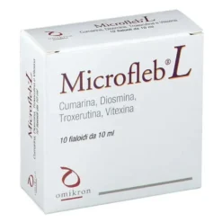 Microfleb L Integratore Sistema Linfatico 10 Fialoidi 10ml
