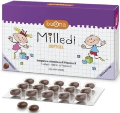 Milledì Integratore Di Vitamina D Bambini 30 Softgel