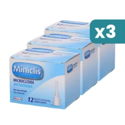Miniclis adulti lassativo contro stitichezza tripacco 3x12 microclismi