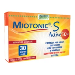 Miotonic S Active 50+ 30 Compresse Vitamine Minerali 30 Compresse
