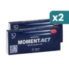 MomentAct Ibuprofene 400mg bipacco 2x10 capsule molli antidolorifico