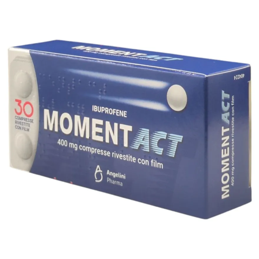 Moment Act 400mg Trattamento Dolore 30 Compresse Rivestite Con Film