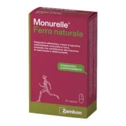Monurelle Ferro Naturale 30 Capsule 1000mg