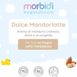 Morbidì Bagnodoccia Dolce Mandorlatte 250ml