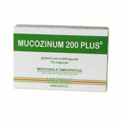 Mucozinum 200 Plus 12capsule Vanda