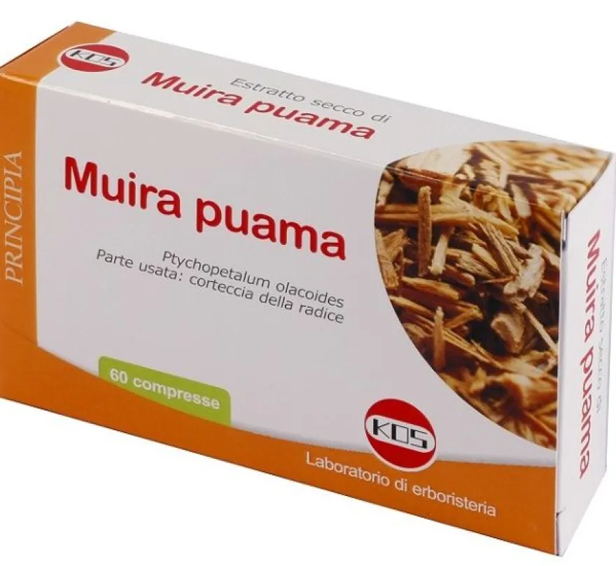 Muira Puama Integratore Tonificante 60 Compresse