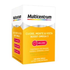 Multicentrum Cuore, Mente E Vista Boost Omega 3 120 Capsule