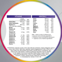 Multicentrum Donna 50+ Integratore Multivitaminico Multiminerale Calcio Ferro Acido Folico 60 Compresse