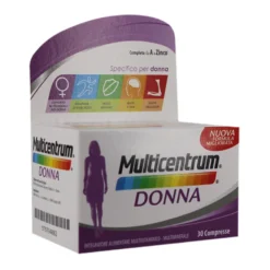 Multicentrum Donna Integratore Multivitaminico E Multiminerale 30 Compresse