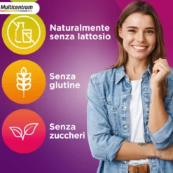 Multicentrum Donna Integratore Multivitaminico 90 Compresse