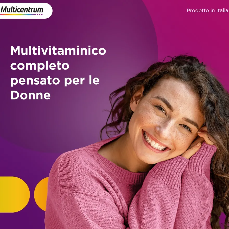 Multicentrum Donna Integratore Multivitaminico 90 Compresse