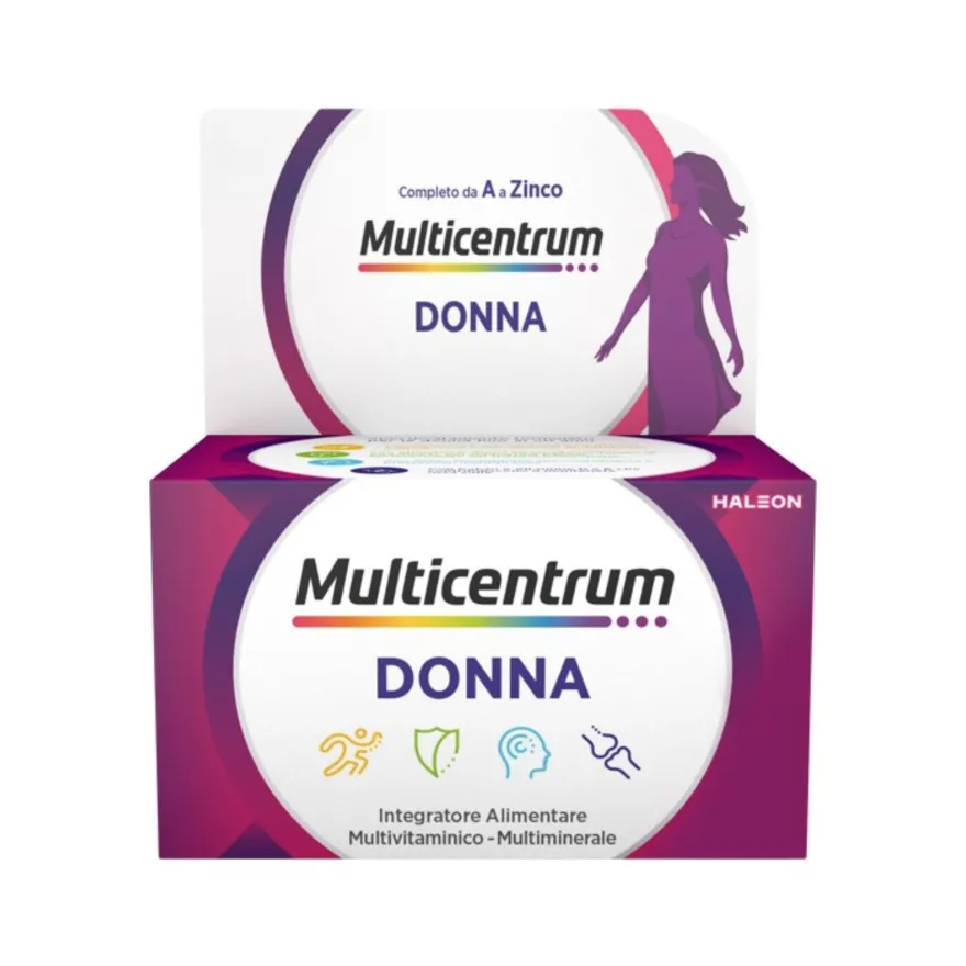 Multicentrum Donna Integratore Multivitaminico 90 Compresse