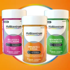 Multicentrum Immunità & Difesa Con Sambuco Integratore Alimentare Vitamina C Difese Immunitarie 30 Compresse