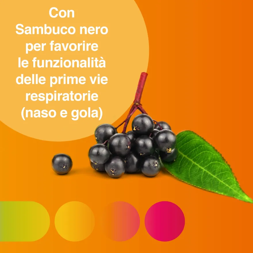 Multicentrum Immunità & Difesa Con Sambuco Integratore Alimentare Vitamina C Difese Immunitarie 30 Compresse
