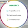 Multicentrum Select 50+ Integratore Alimentare Multivitaminico Vitamina B D E Magnesio Calcio 30 Compresse