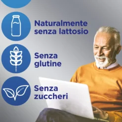 Multicentrum Uomo 50+ Integratore Alimentare Multivitaminico Vitamina D3 C B Zinco Magnesio 60 Compresse